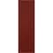 Ekena Millwork True Fit PVC Two Equal Panel Farmhouse Fixed Mount Shutters w/ Z-Bar, Pepper Red , 12W x 32H, PR TFP102FH12X032MR - alternate 3